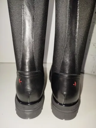 Stivali Gio più pelle neri donna 38