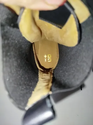 Stivali Gio più pelle neri donna 38