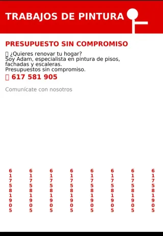 Servicios de Pintura Profesional