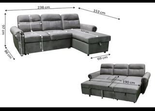 OFERTA!!SOFA CAMA CHAISE LONGUE A 545€