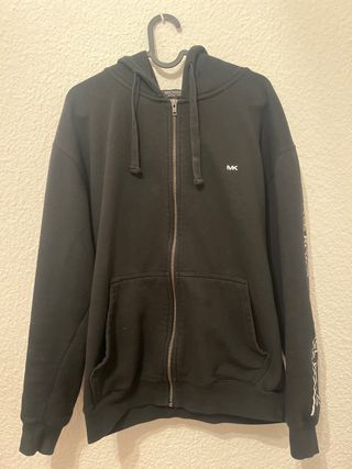 Sudadera Michael Kors Negra Cremallera