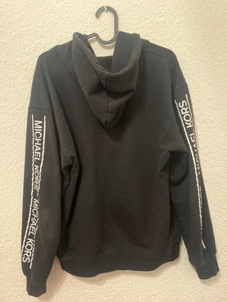 Sudadera Michael Kors Negra Cremallera
