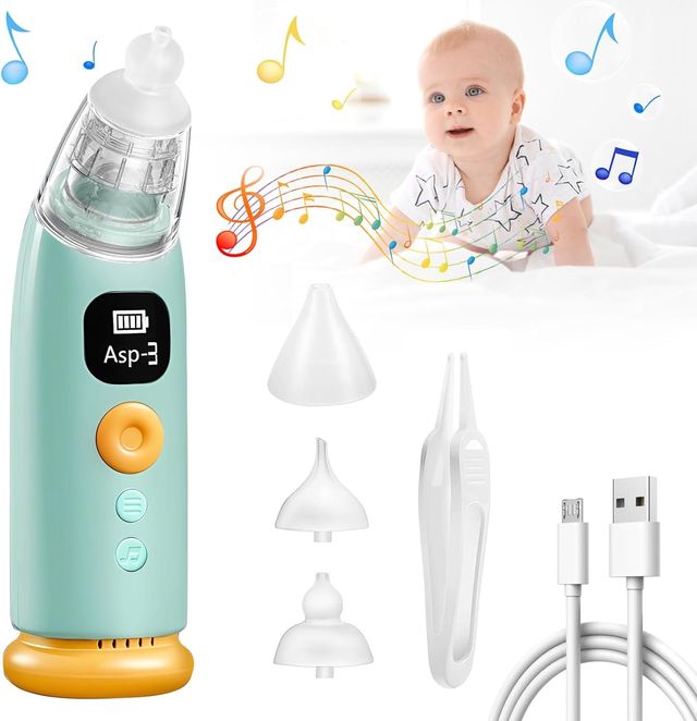 Aspiratore nasale elettrico ricaricabile per neonati
