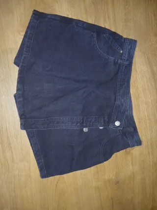 Falda pantalón Zara negra