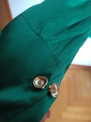Camicia Seta Verde