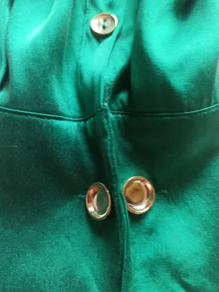 Camicia Seta Verde