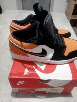 Scarpe Jordan Uomo Nero Arancio