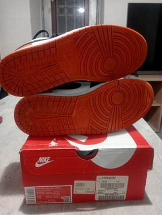 Scarpe Jordan Uomo Nero Arancio