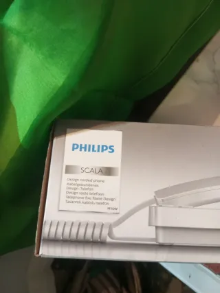 Teléfono Philips Blanco