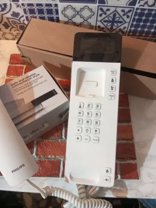 Teléfono Philips Blanco