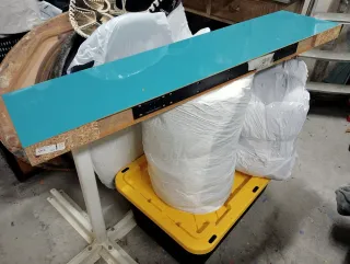 Estantería LACK alto brillo turquesa