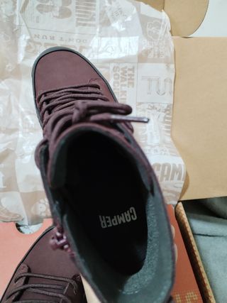 Botas Camper Pix Assorted granate mujer