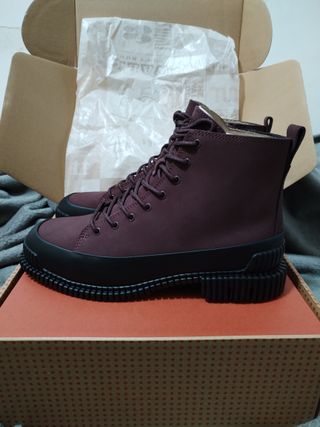 Botas Camper Pix Assorted granate mujer