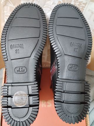 Botas Camper Pix Assorted granate mujer