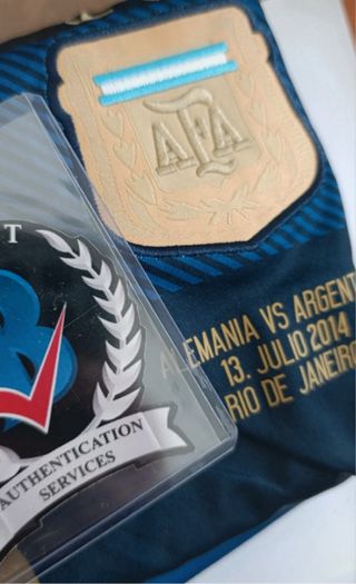 Maglia Messi Argentina autografata + Beckett