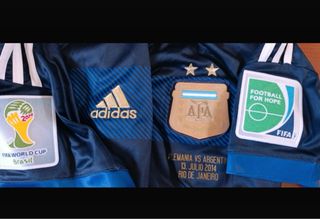 Maglia Messi Argentina autografata + Beckett