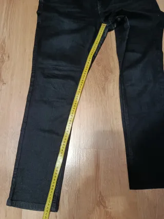 Pantalón vaquero negro mujer talla 48