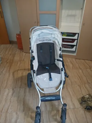 Carro de bebé Mamba con silla de coche