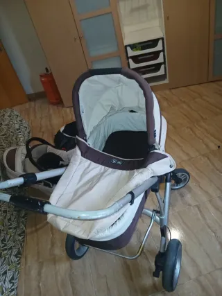 Carro de bebé Mamba con silla de coche