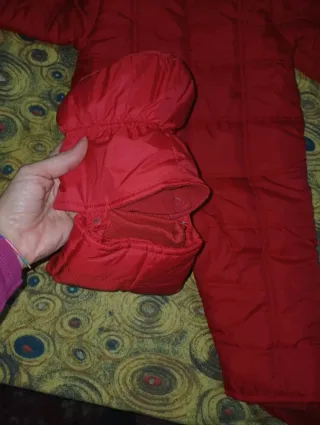 Tuta neonato imbottita rossa Chicco