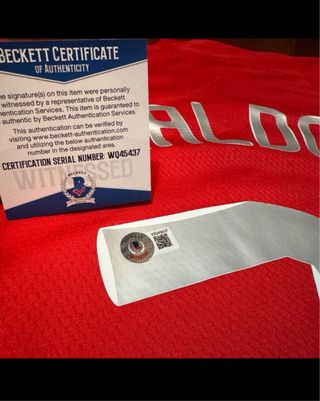 Maglia CR7 Manchester United autografata