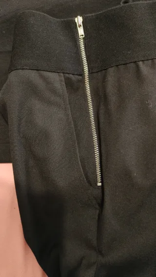 Pantalón culotte negro