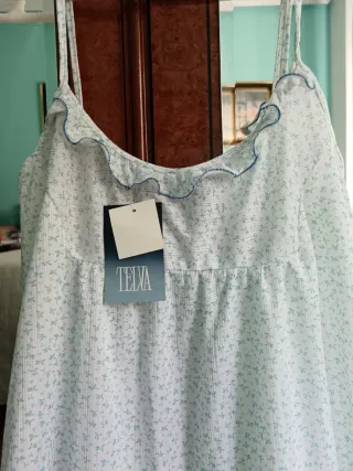 Camisón Telva tirantes estampado