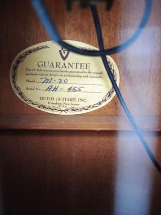 Guitarra Guild M-20 USA
