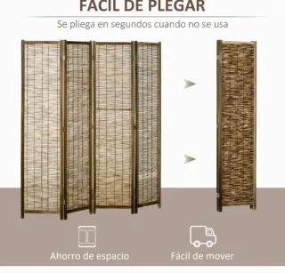 Biombo de 4 Paneles