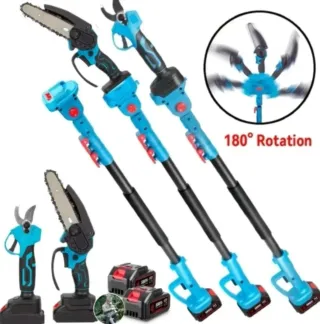 Motosega e Forbici con Pertica Telescopica