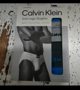 Calvin Klein Slips Hombre Pack 3  originales packs
