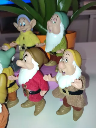 Muñecos 7 Enanitos Blancanieves