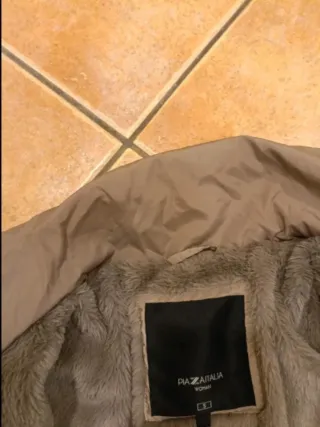 Giubbino donna beige con cintura