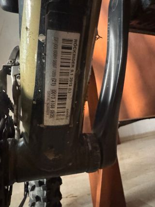 Bicicleta doble suspension Rockrider RR 9.1