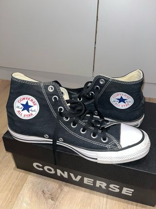 Converse Bambas Negras Talla [insertar talla]