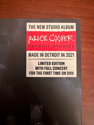 Alice Cooper Detroit Stories Ed. Limitata + 1