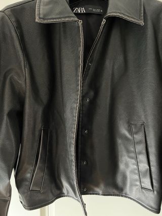 Bomber piel sintética