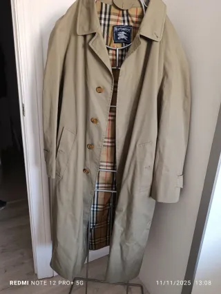 Gabardina Burberrys Clásica Beige