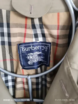 Gabardina Burberrys Clásica Beige