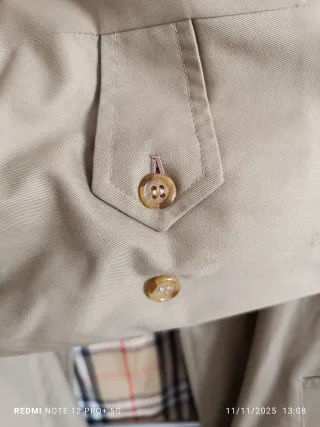 Gabardina Burberrys Clásica Beige