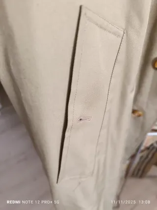 Gabardina Burberrys Clásica Beige