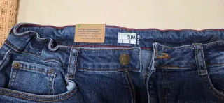 Pantalones vaqueros slim S