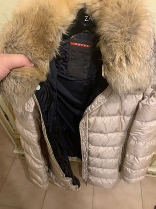Piumino Prada Beige Caldo e Leggero