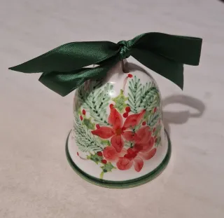 Campanella Natalizia Ceramica