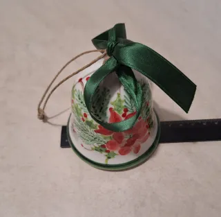 Campanella Natalizia Ceramica