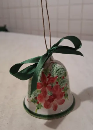 Campanella Natalizia Ceramica