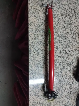 Barra de remolque para bicicletas