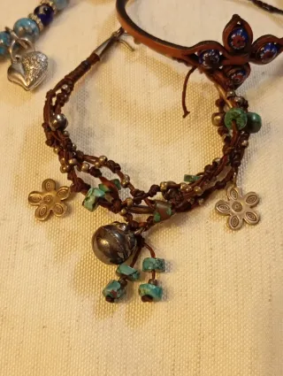 Lote de 8 pulseras bisutería