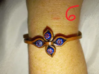 Lote de 8 pulseras bisutería