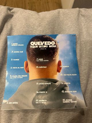 Portada Donde Quiero Estar Quevedo